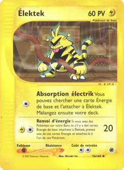 Carte Élektek 76/165 – Expedition