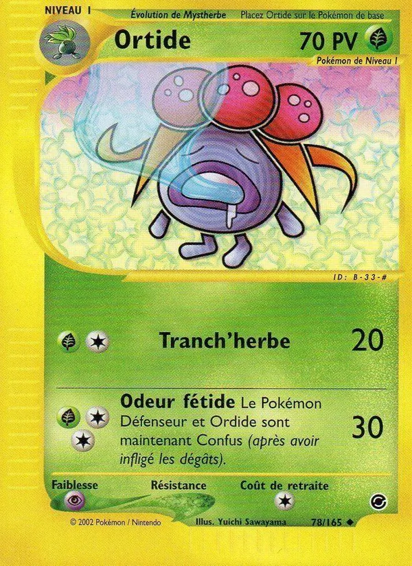 Carte Ortide 78/165 – Expedition