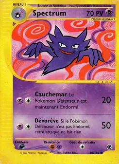 Carte Spectrum 80/165 – Expedition