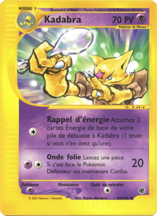 Carte Kadabra 84/165 – Expedition