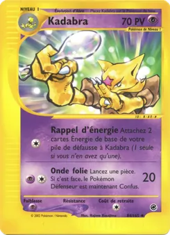 Carte Kadabra 84/165 – Expedition