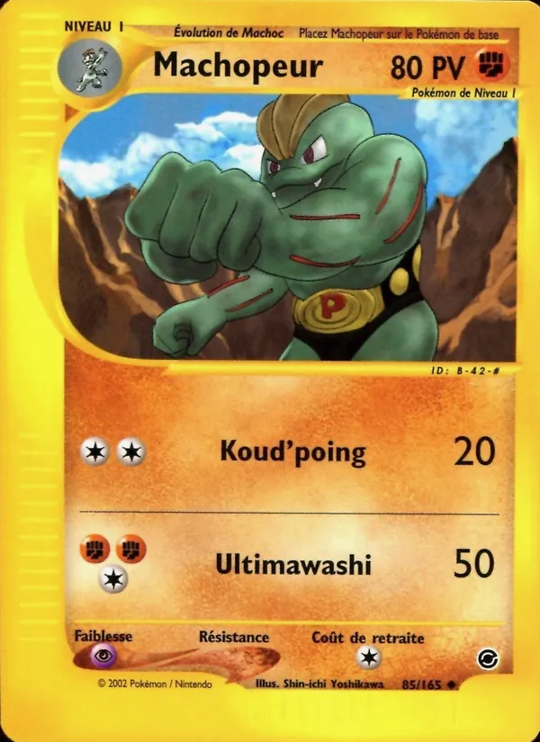 Carte Machopeur 85/165 – Expedition