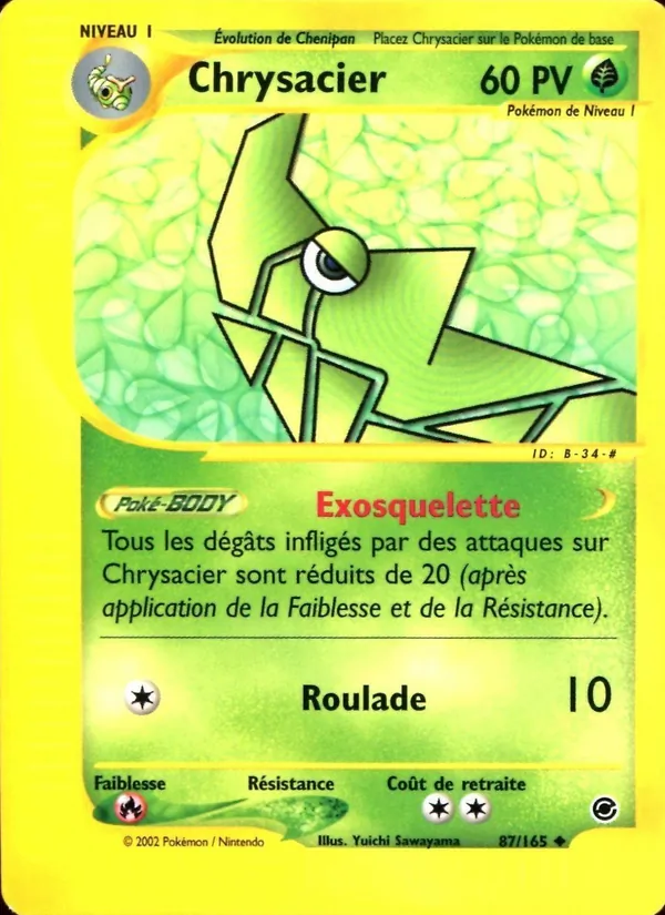 Carte Chrysacier 87/165 – Expedition