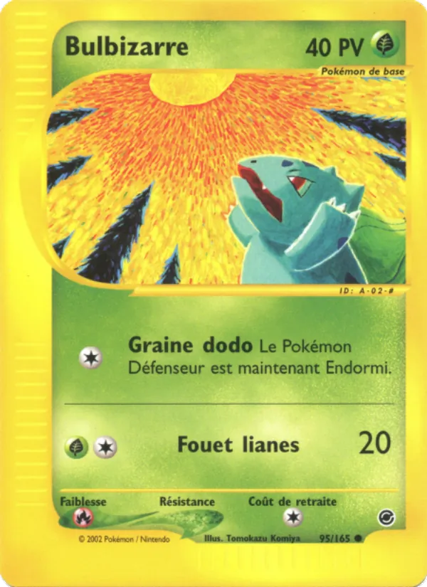 Carte Bulbizarre 95/165 – Expedition