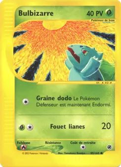 Carte Bulbizarre 95/165 – Expedition
