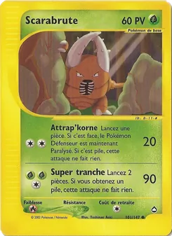 Carte Scarabrute 101/147 – Aquapolis