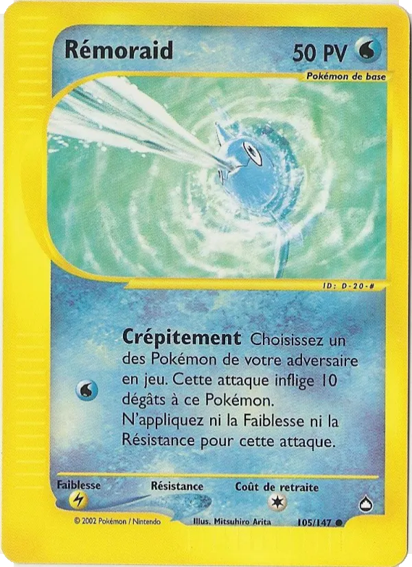 Carte Rémoraid 105/147 – Aquapolis