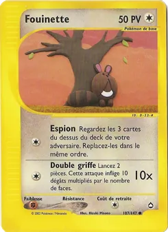 Carte Fouinette 107/147 – Aquapolis