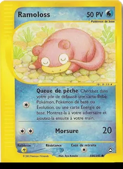 Carte Ramoloss 108/147 – Aquapolis