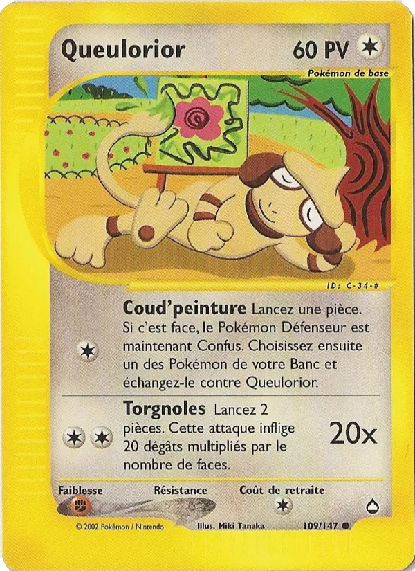 Carte Queulorior 109/147 – Aquapolis