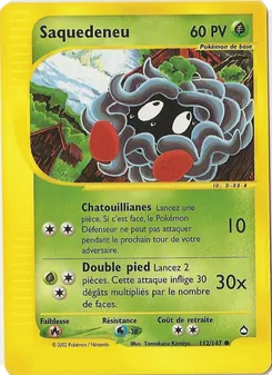 Carte Saquedeneu 112/147 – Aquapolis