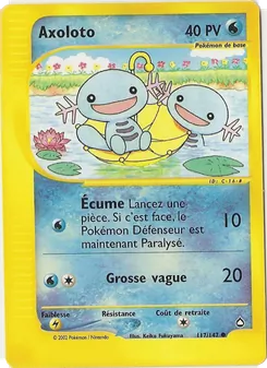 Carte Axoloto 117/147 – Aquapolis