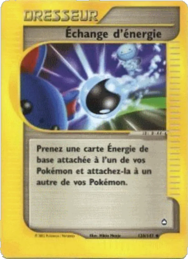 Carte Échange d'énergie 120/147 – Aquapolis