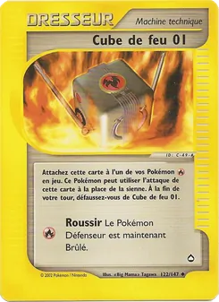 Carte Cube de feu 01 122/147 – Aquapolis
