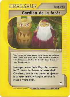 Carte Gardien de la forêt 123/147 – Aquapolis