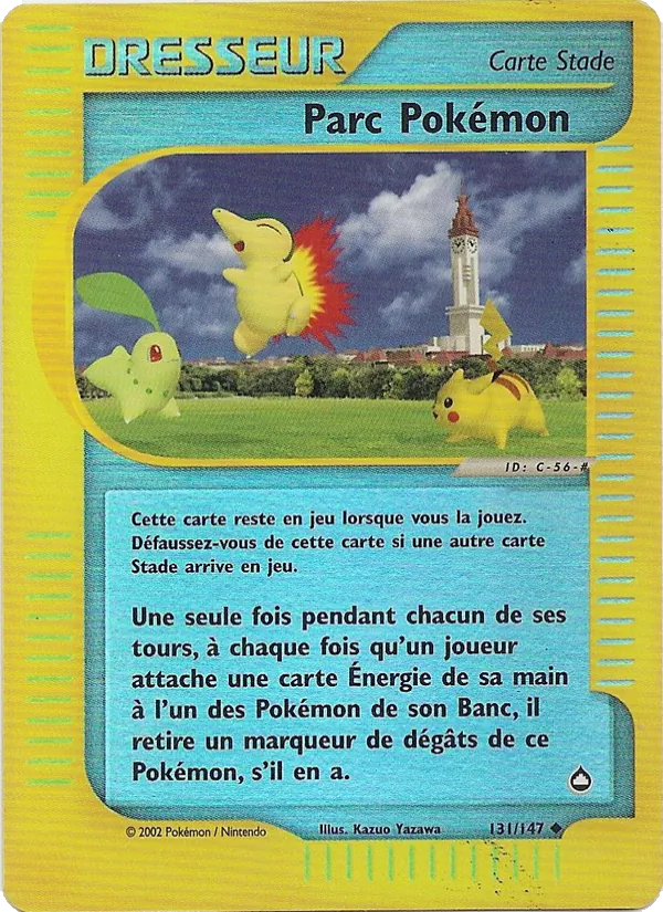 Carte Parc Pokémon 131/147 – Aquapolis