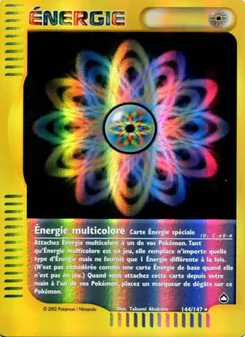 Carte Énergie multicolore 144/147 – Aquapolis