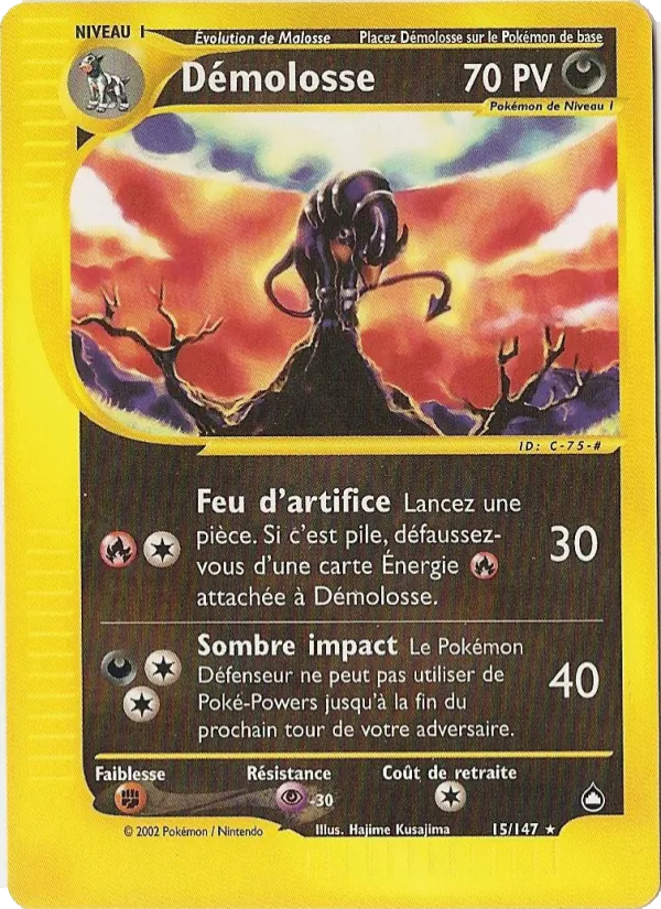 Carte Démolosse 15/147 – Aquapolis