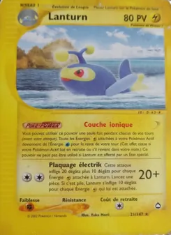Carte Lanturn 21/147 – Aquapolis