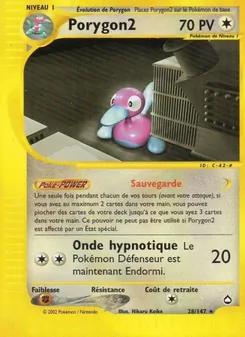Carte Porygon2 28/147 – Aquapolis