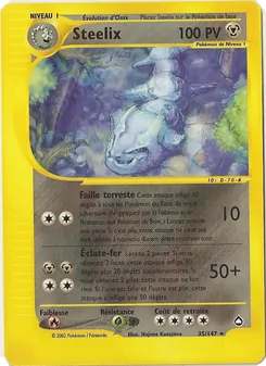 Carte Steelix 35/147 – Aquapolis
