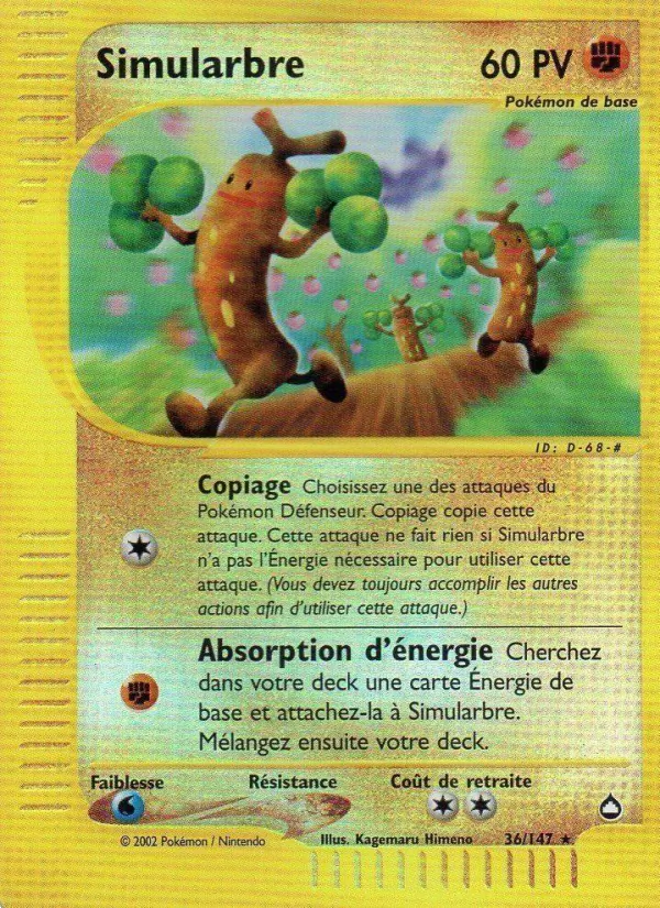 Carte Simularbre 36/147 – Aquapolis
