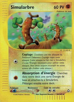 Carte Simularbre 36/147 – Aquapolis