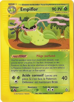 Carte Empiflor 42/147 – Aquapolis