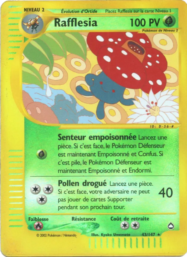 Carte Rafflesia 43/147 – Aquapolis