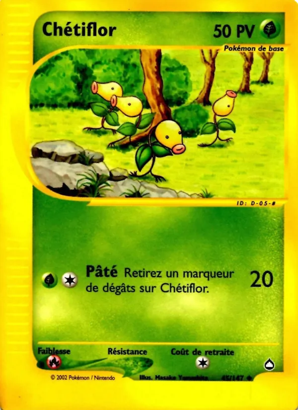 Carte Chétiflor 45/147 – Aquapolis