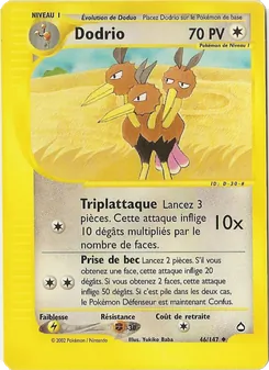 Carte Dodrio 46/147 – Aquapolis