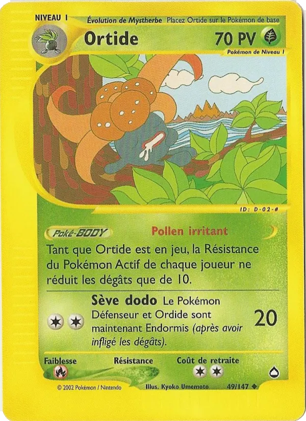 Carte Ortide 49/147 – Aquapolis