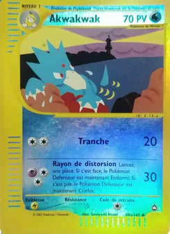 Carte Akwakwak 50a – Aquapolis