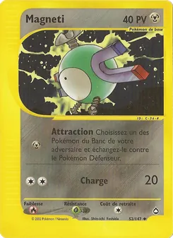 Carte Magnéti 52/147 – Aquapolis