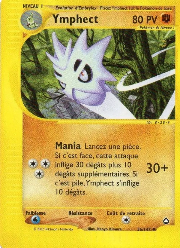 Carte Ymphect 56/147 – Aquapolis