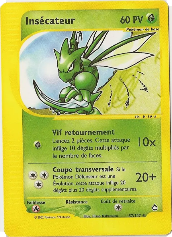 Carte Insécateur 57/147 – Aquapolis
