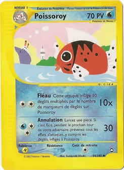 Carte Poissoroy 59/147 – Aquapolis