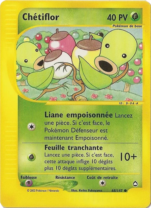 Carte Chétiflor 68/147 – Aquapolis