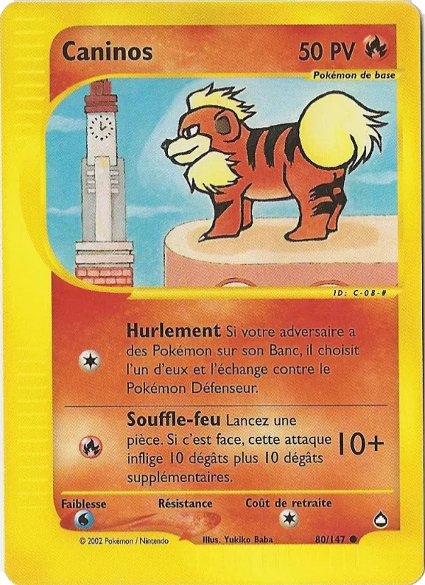 Carte Caninos 80/147 – Aquapolis