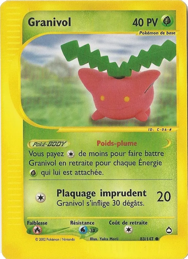 Carte Granivol 83/147 – Aquapolis