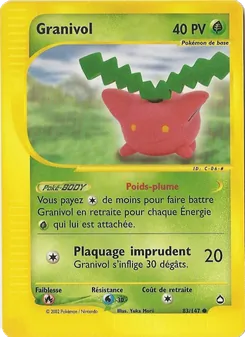 Carte Granivol 83/147 – Aquapolis