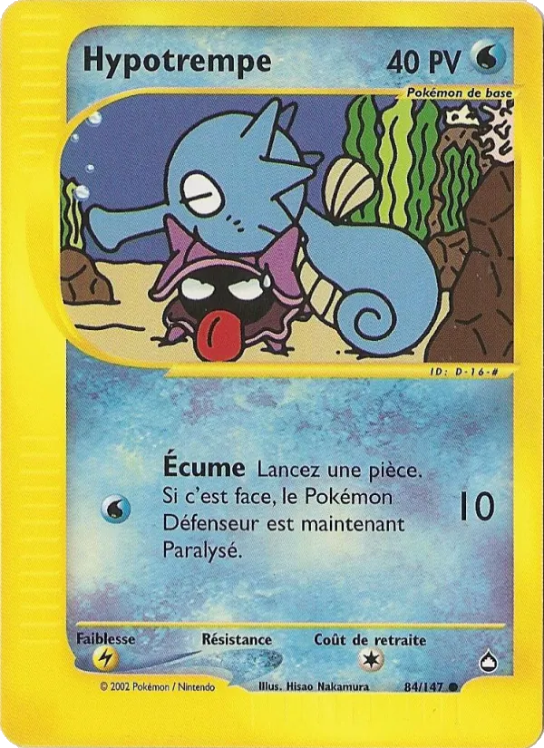 Carte Hypotrempe 84/147 – Aquapolis