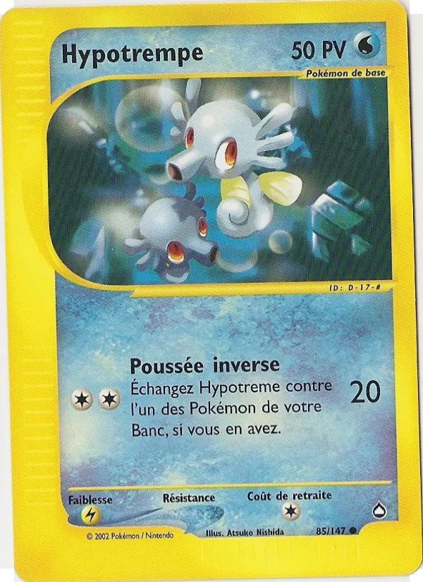 Carte Hypotrempe 85/147 – Aquapolis