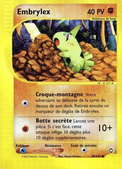 Carte Embrylex 89/147 – Aquapolis