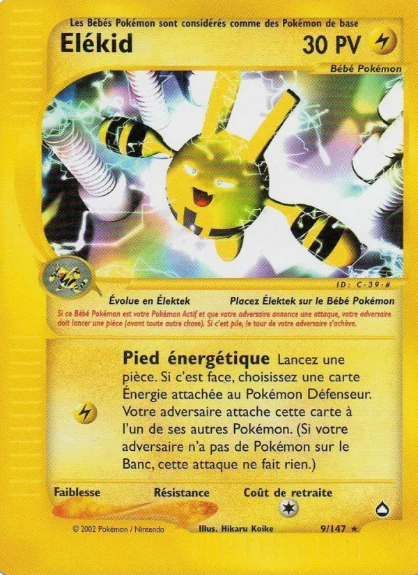 Carte Élekid 9/147 – Aquapolis