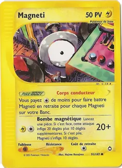 Carte Magnéti 91/147 – Aquapolis
