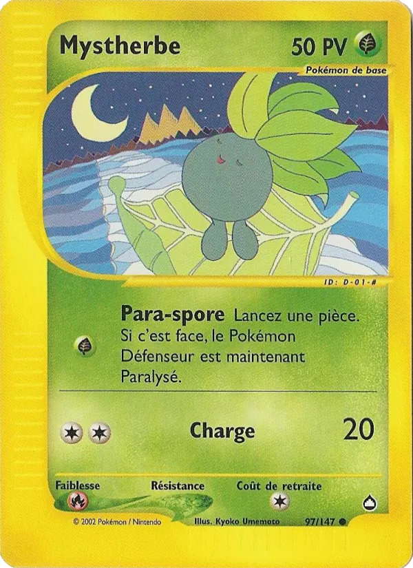 Carte Mystherbe 97/147 – Aquapolis