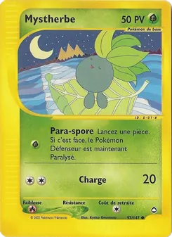 Carte Mystherbe 97/147 – Aquapolis