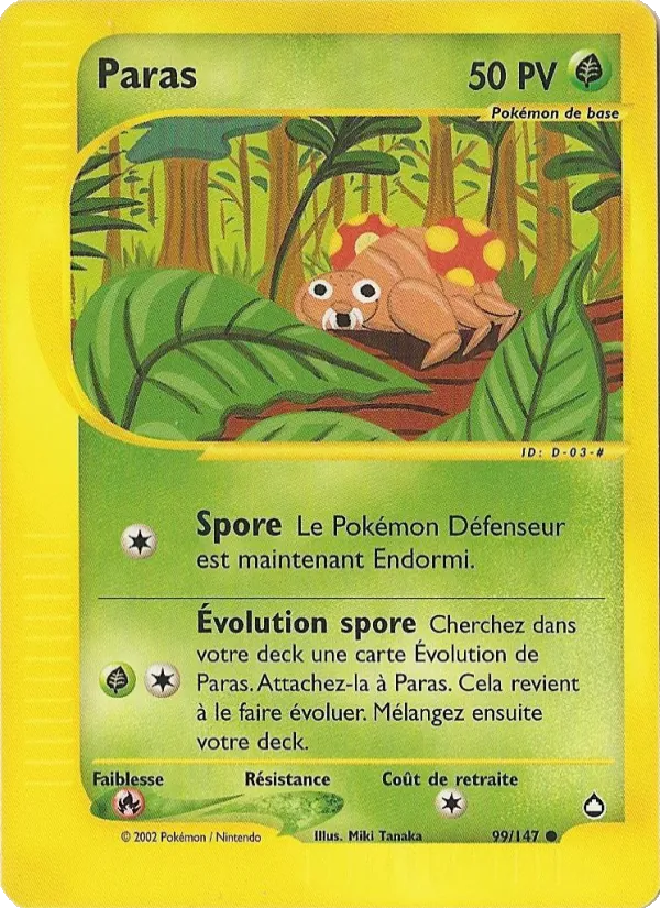 Carte Paras 99/147 – Aquapolis
