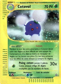 Carte Cotovol H13 – Aquapolis